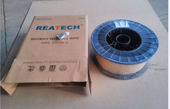 CO2 Carbon Steel Vulcan MIG Solid Welding Wire Er70s-6 Alloy Copper Coated Tensile Strength 0.8mm 0.9mm 1.0mm 1.2mm 1.6mm Manufacture